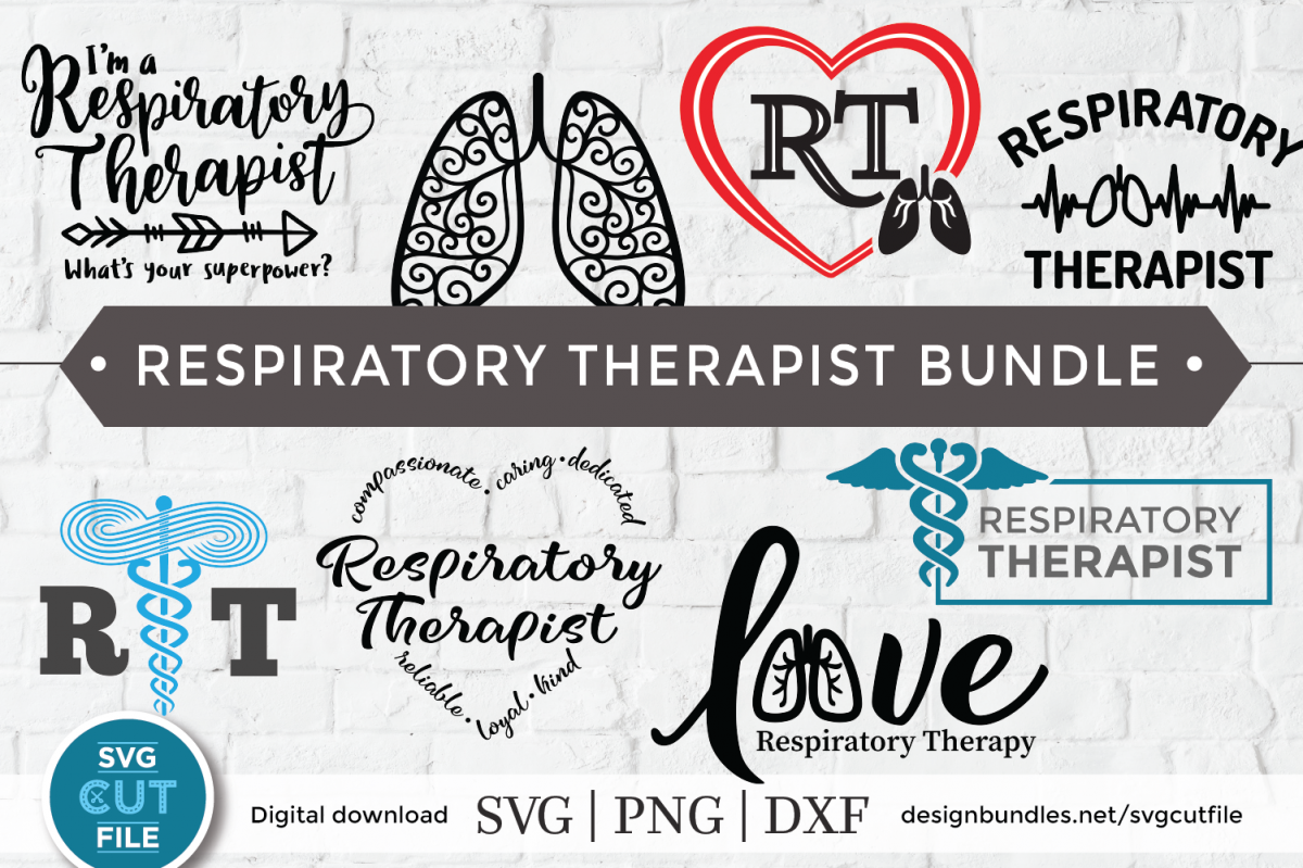 Download Respiratory therapist svg, RT svg, bundle svg for Cricut (363533) | Cut Files | Design Bundles