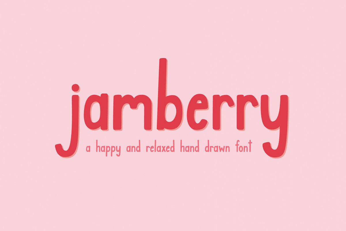 Jamberry Font example image 1