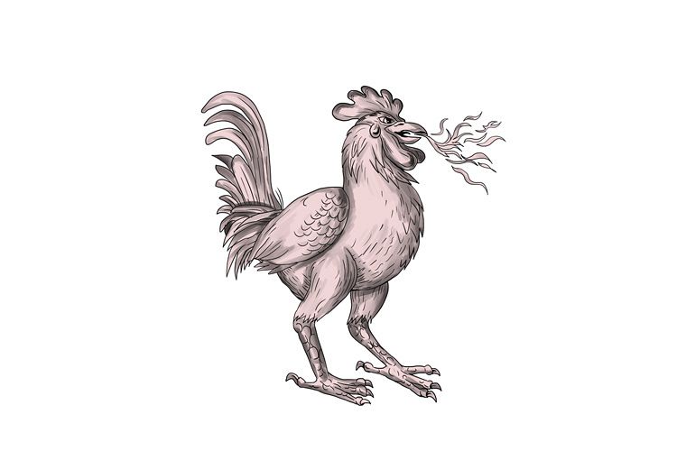 Basan Breathing Fire Tattoo example image 1