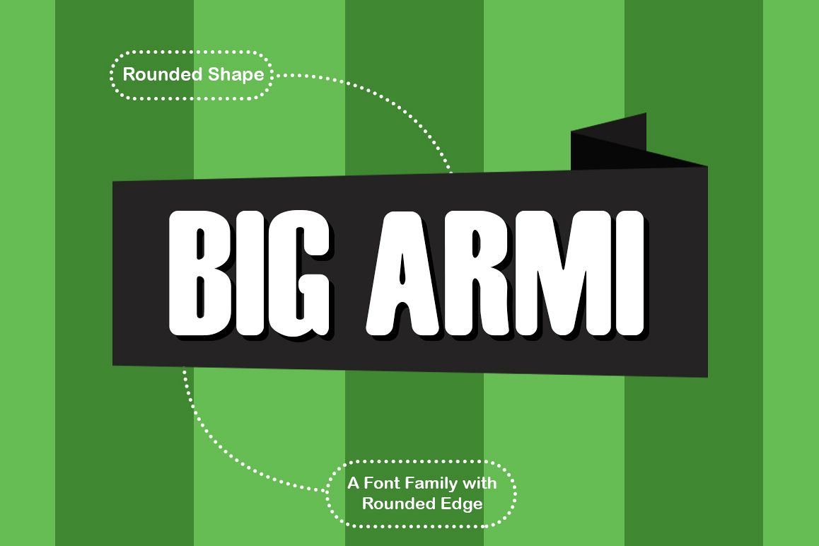 Big Armi Typeface example image 1