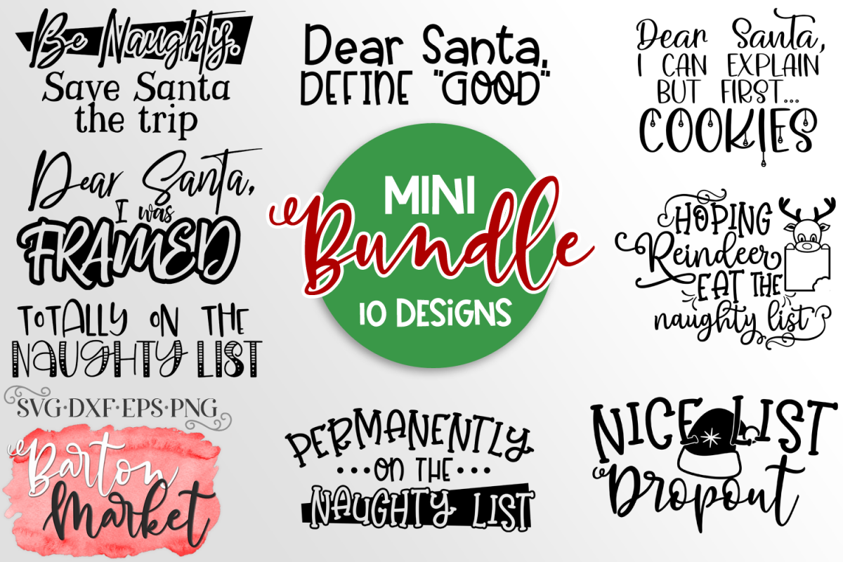 Naughty List Bundle example image 1