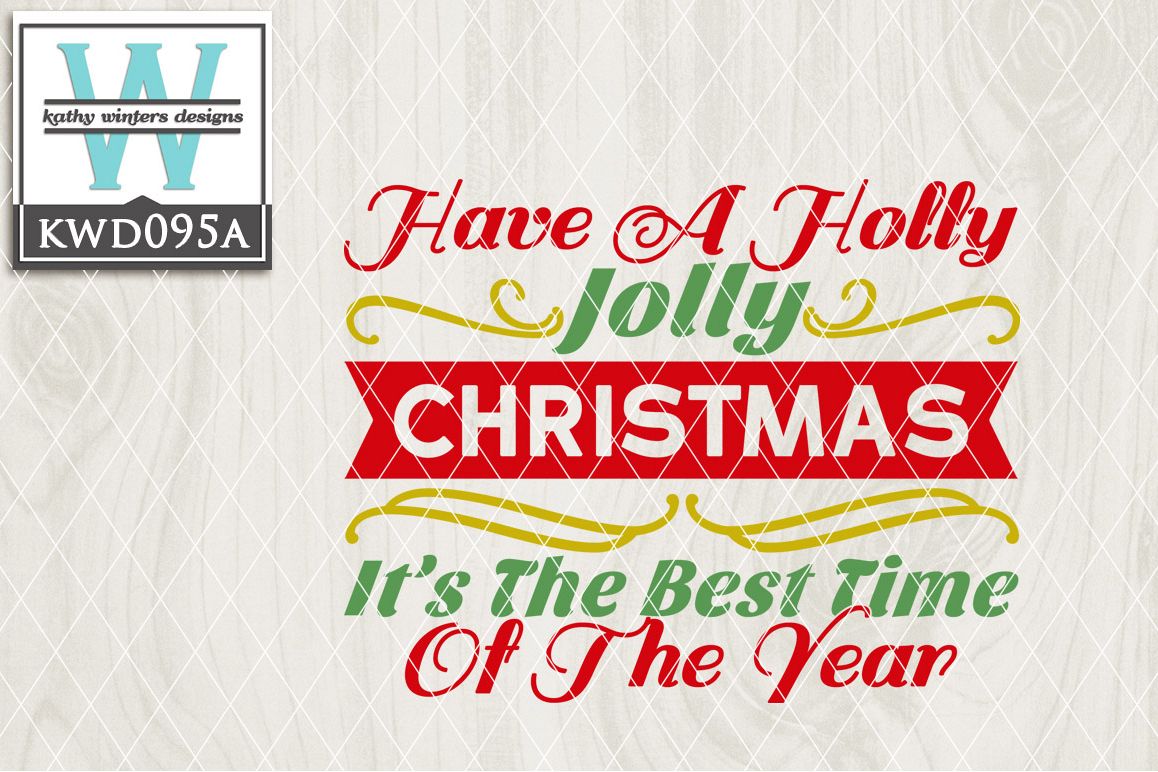 Christmas Cutting File KWD095A example image 1