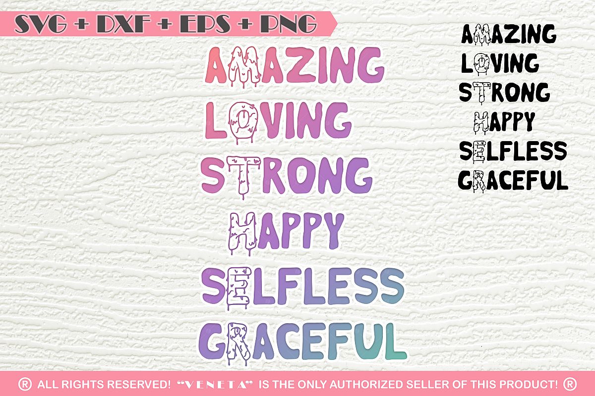 Download Amazing, strong mother | Quotes| SVG DXF PNG EPS Cutting