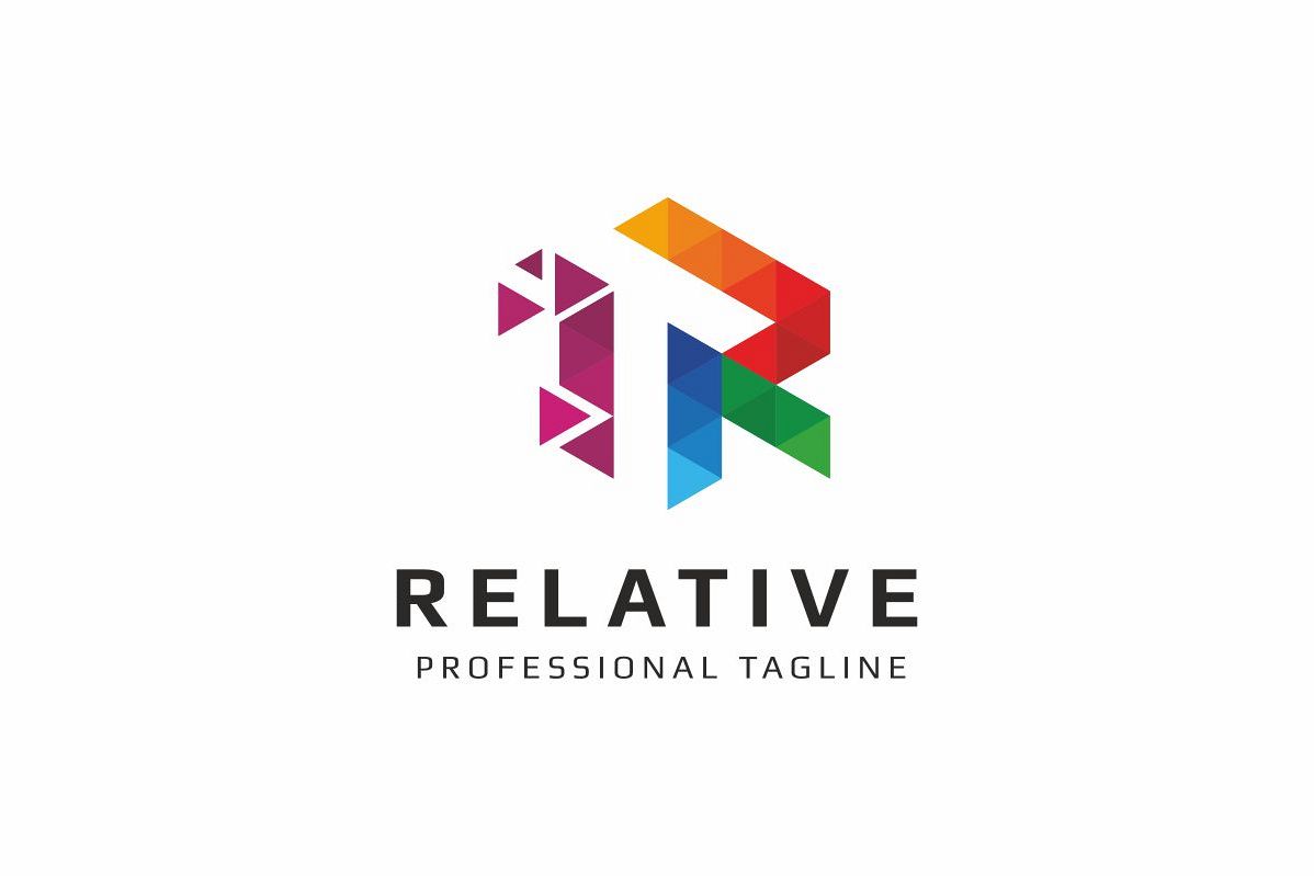 Relative R Letter Logo example image 1