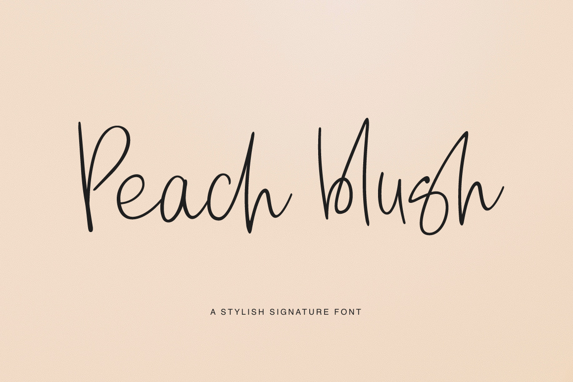 Peach blush example image 1