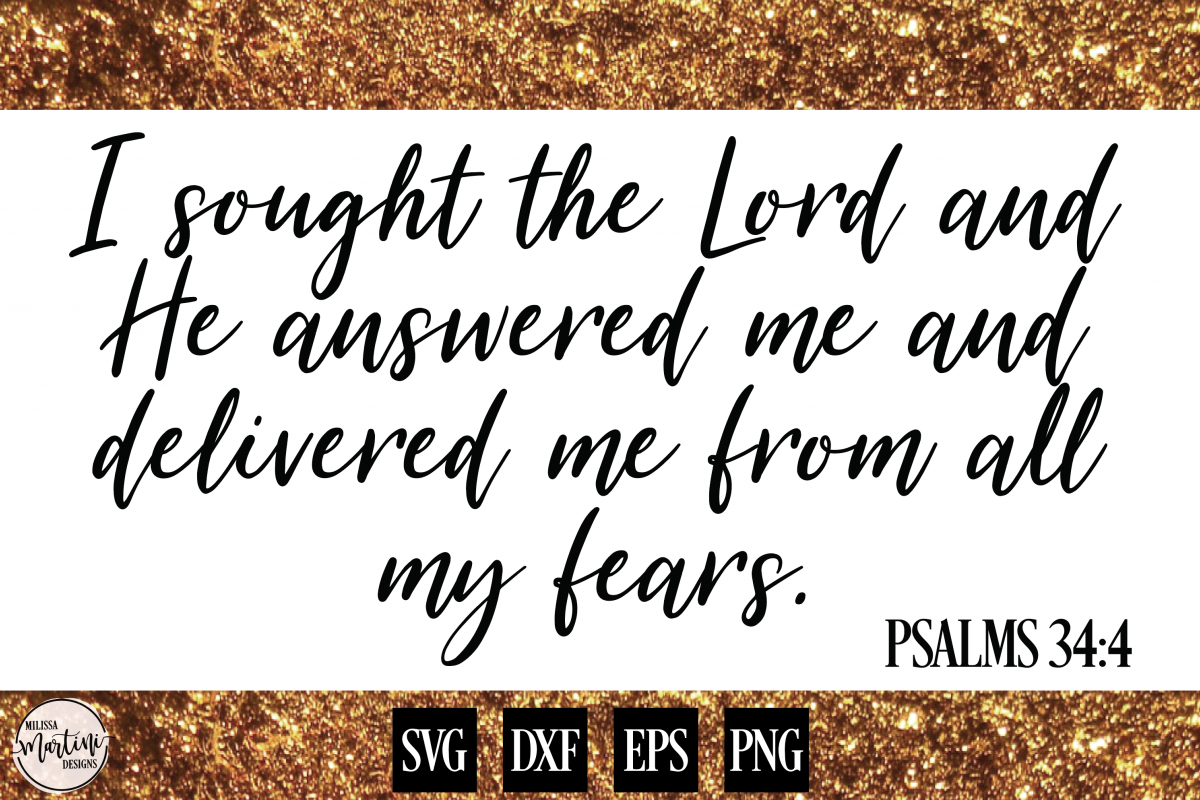 I Sought The Lord example image 1