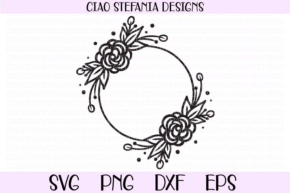 Free Wreath Svg Cut File