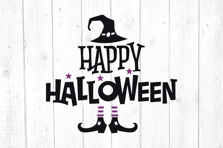 Happy Halloween Svg, Halloween Svg, Witch Svg, Svg Files example image 1