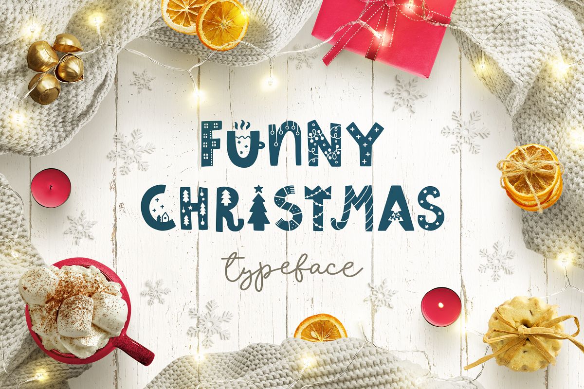 Funny Christmas Typeface! example image 1