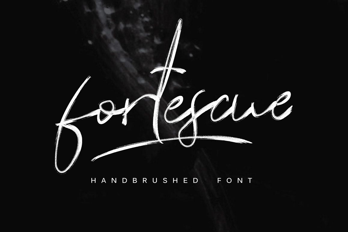 Fortescue Typeface example image 1