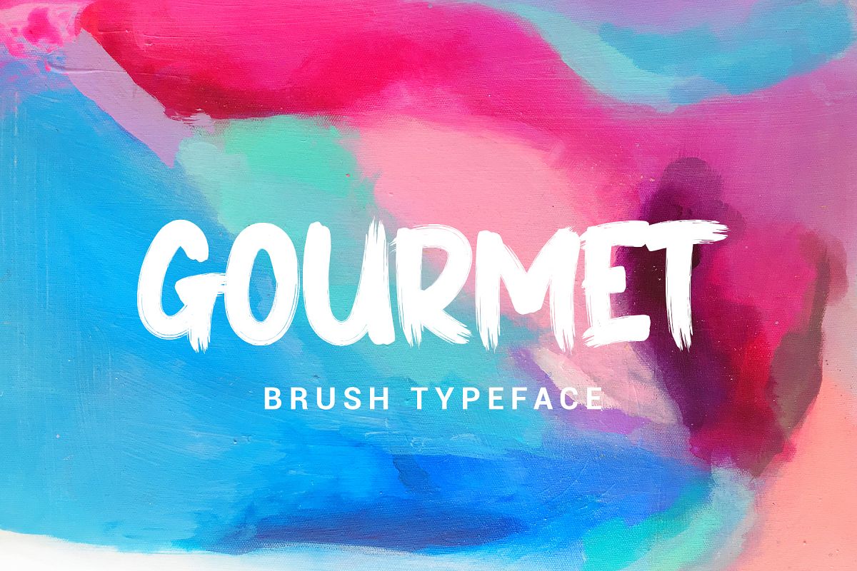 GOURMET // STRONG BOLD FONTS example image 1