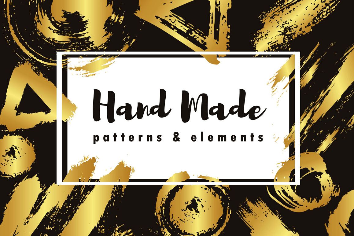 Gold Brush Hand Made example image 1