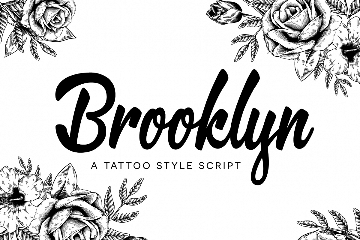Brooklyn Script example image 1