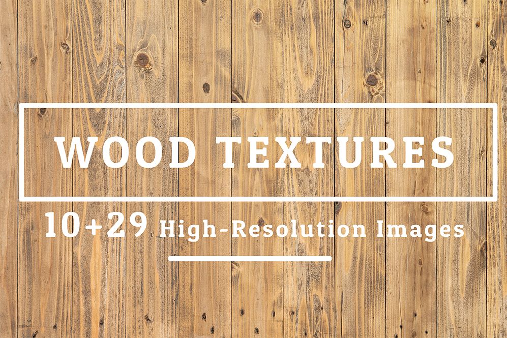 10+29 Wood Texture Background Set 05 example image 1