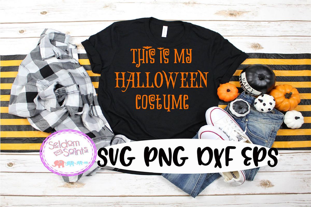 This is my Halloween Costume SVG PNG DXF EPS example image 1