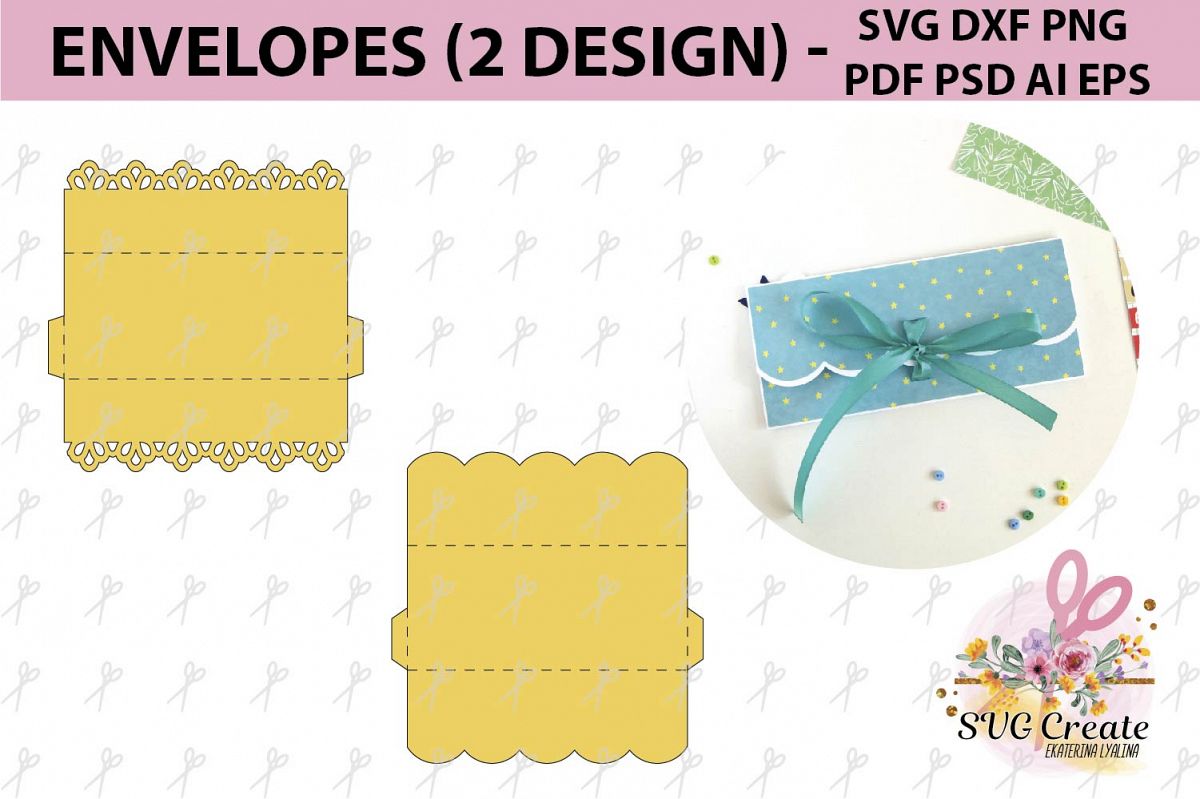 Download Envelope templates, cash envelope template svg dxf