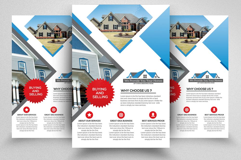 Real Estate Flyer Template example image 1