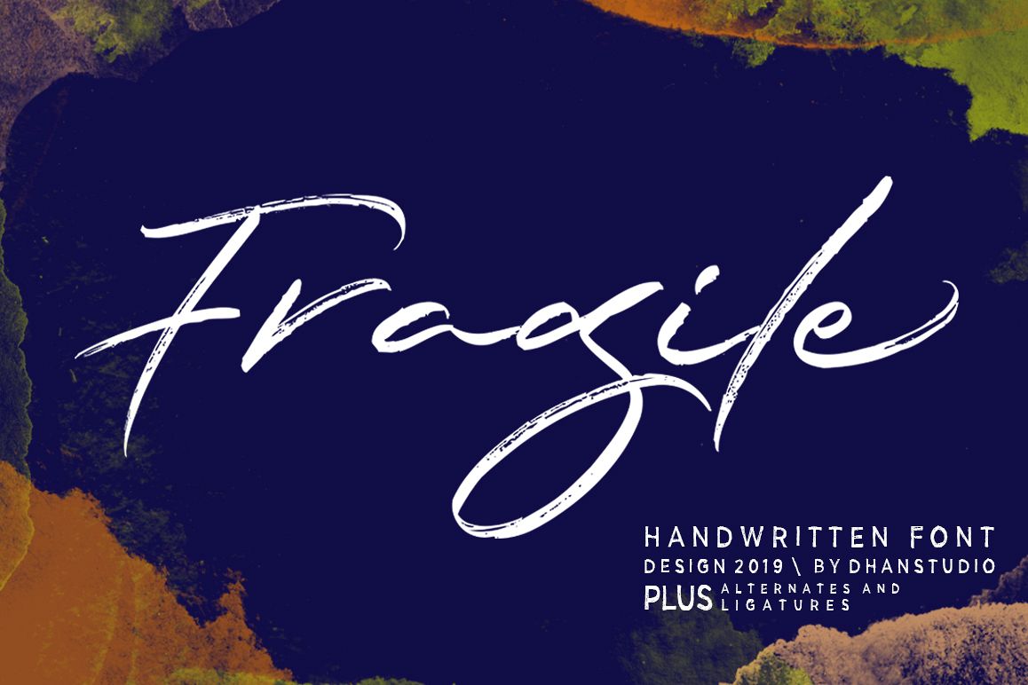 Fragile Script example image 1