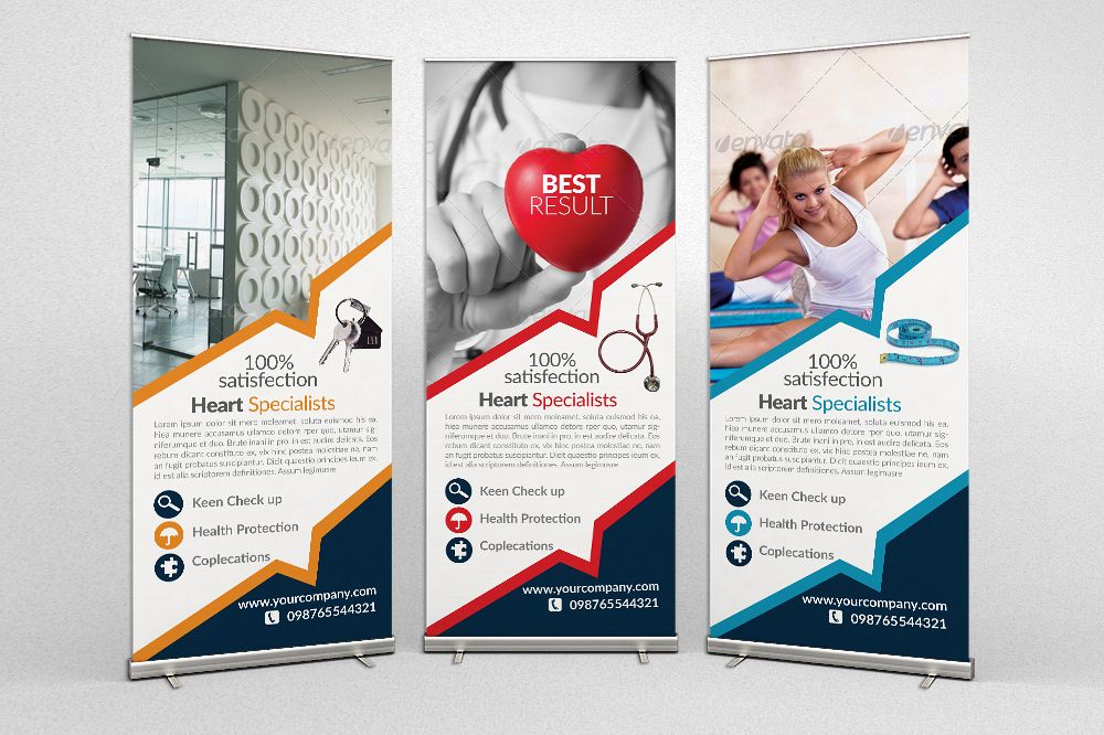 Multi Use Business Roll Up Banners example image 1