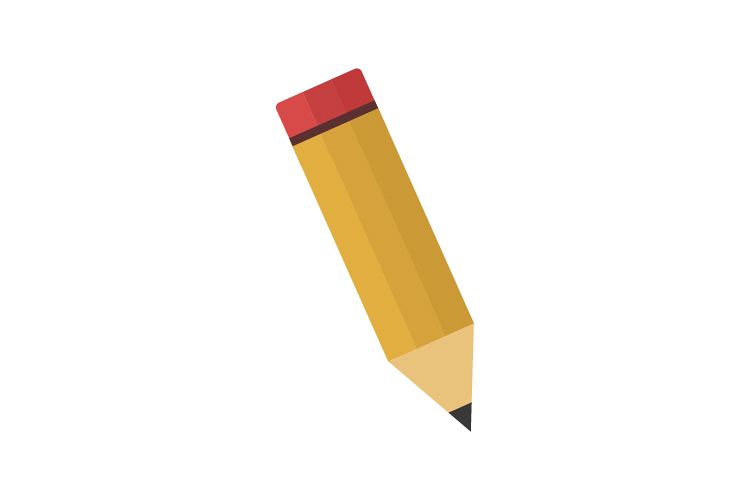 Pencil icon example image 1