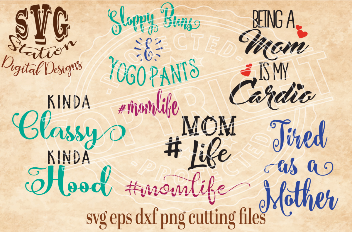 Mother Mom Bundle Cut File example image 1