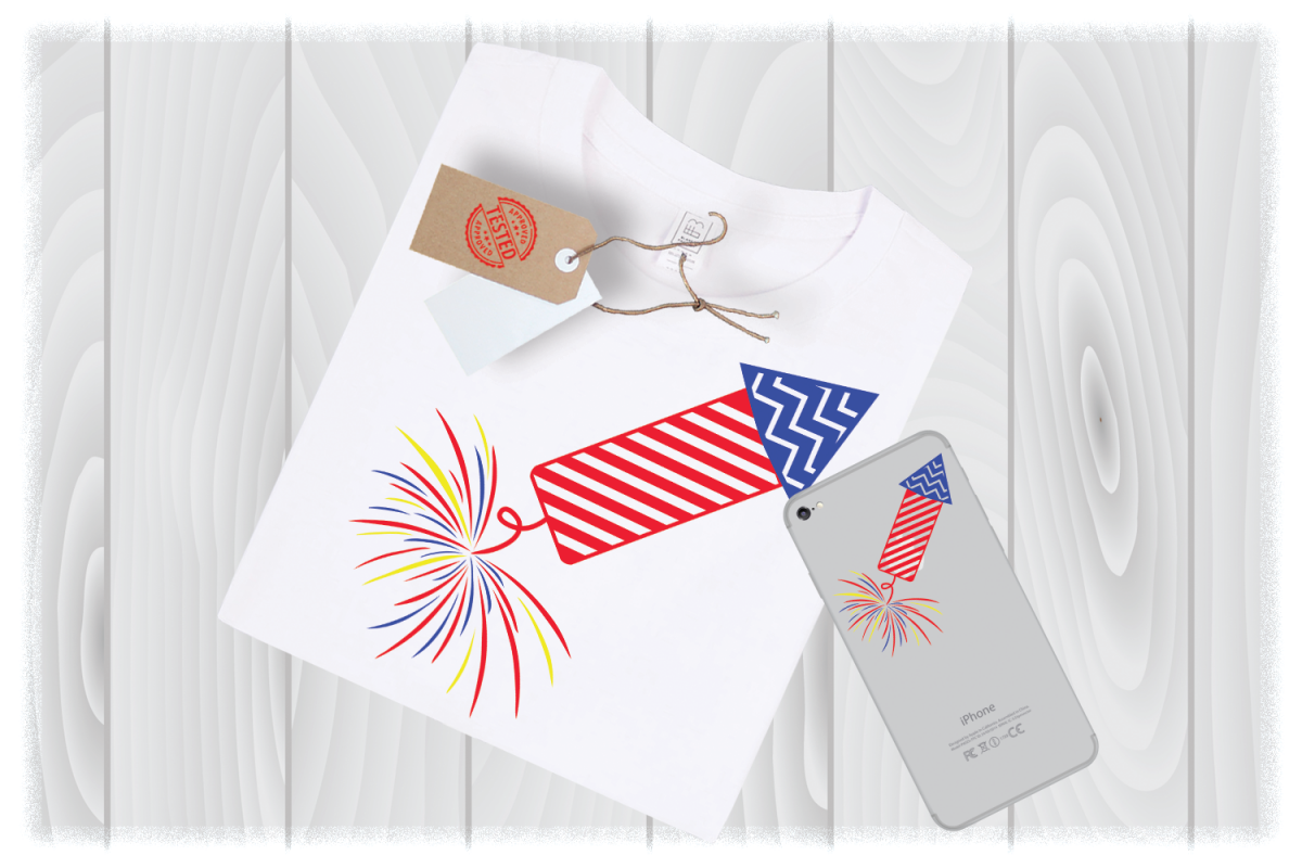 Firecracker SVG Files for Cricut Designs | 4th of July SVG example image 1