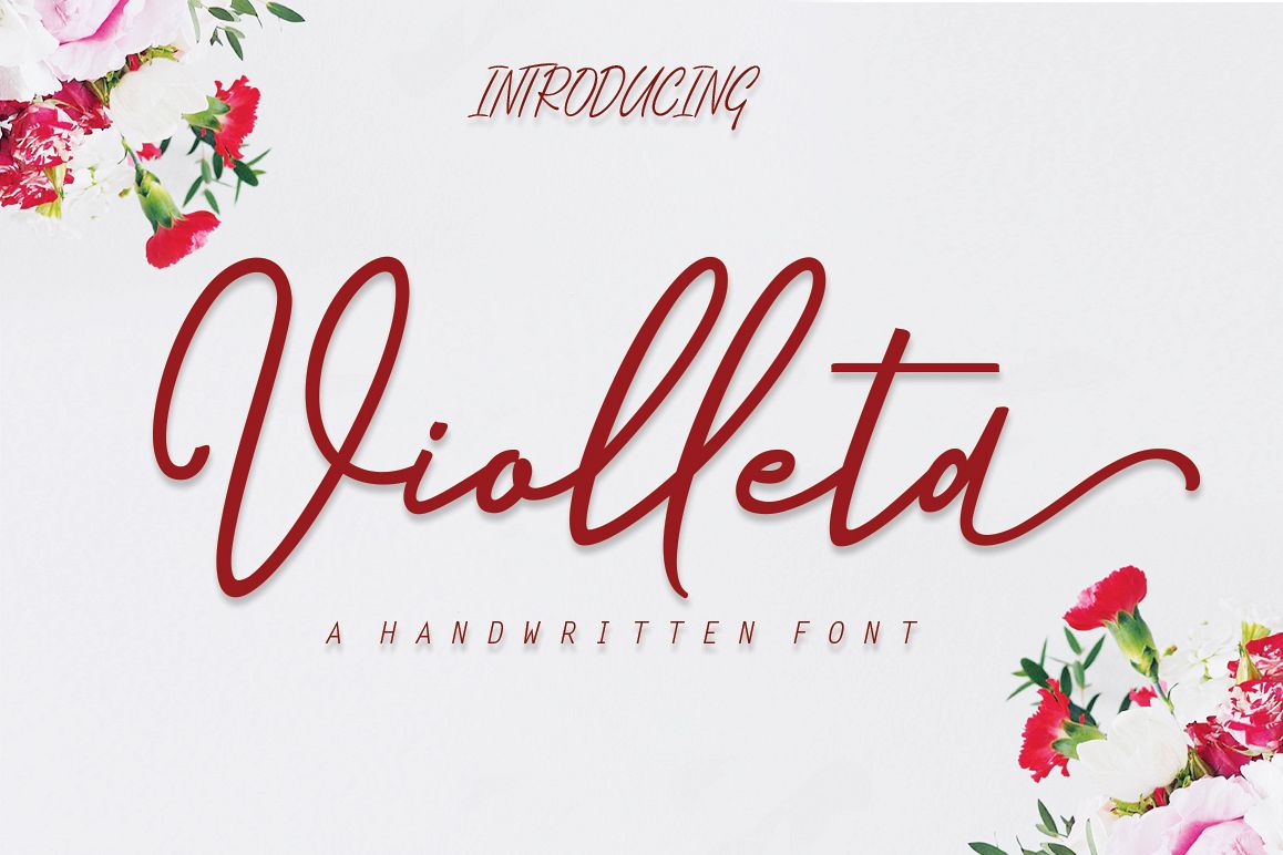 Violleta Script example image 1