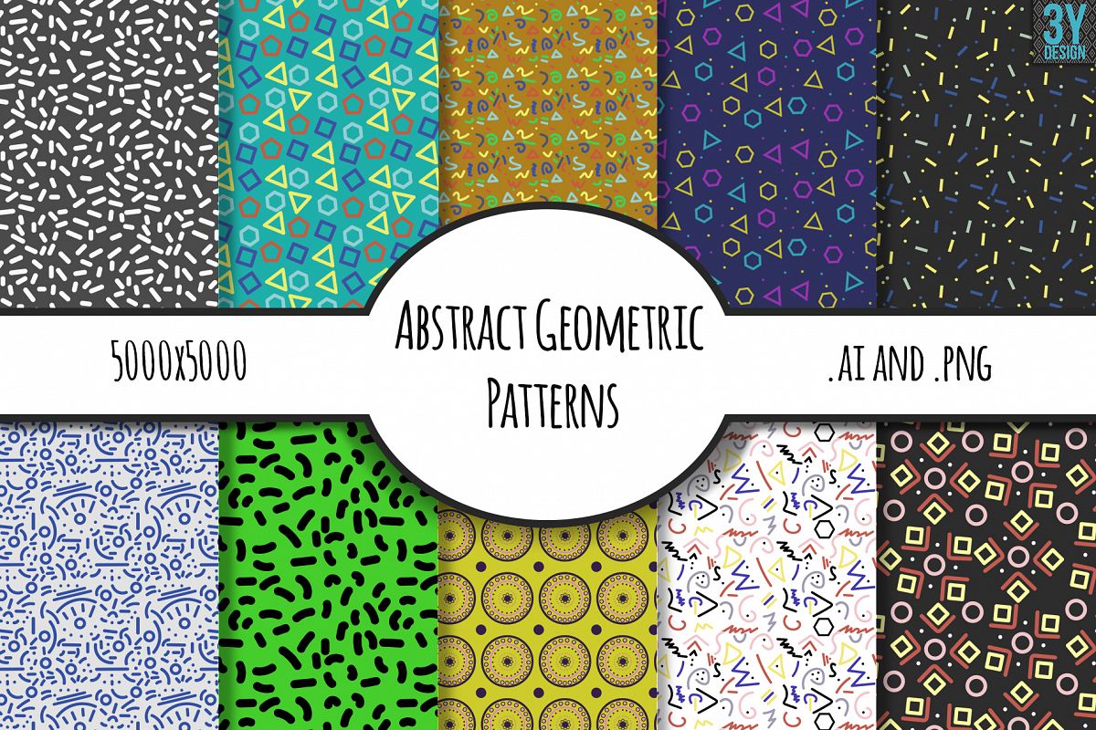 Abstract Geometric Patterns example image 1