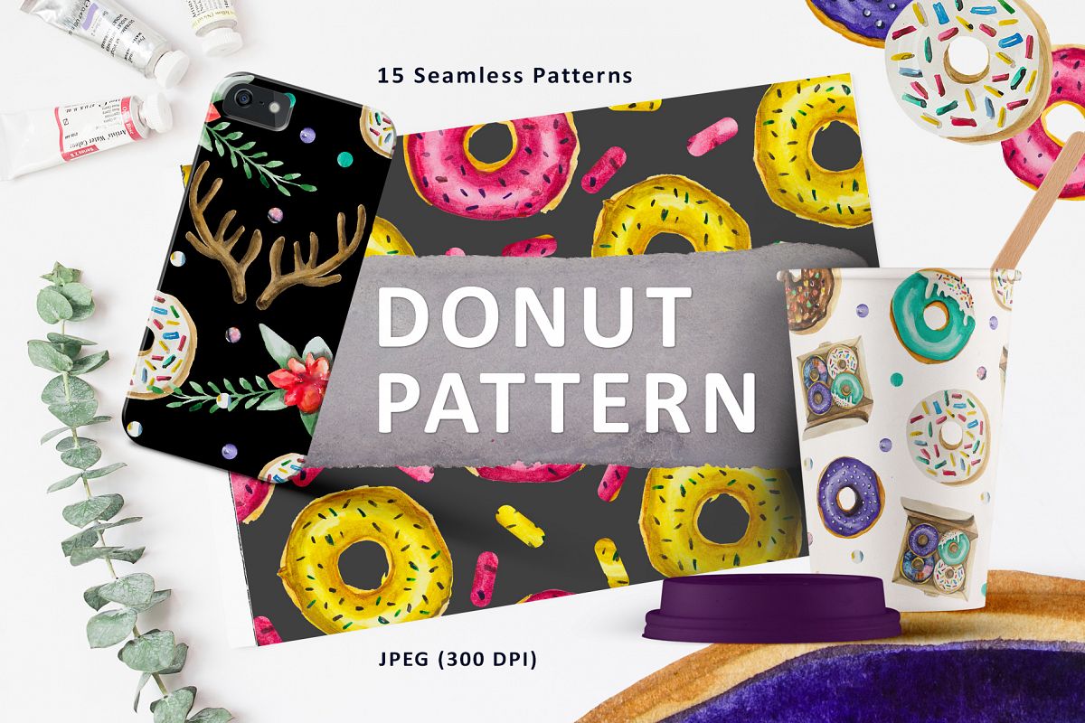 Donut Pattern example image 1