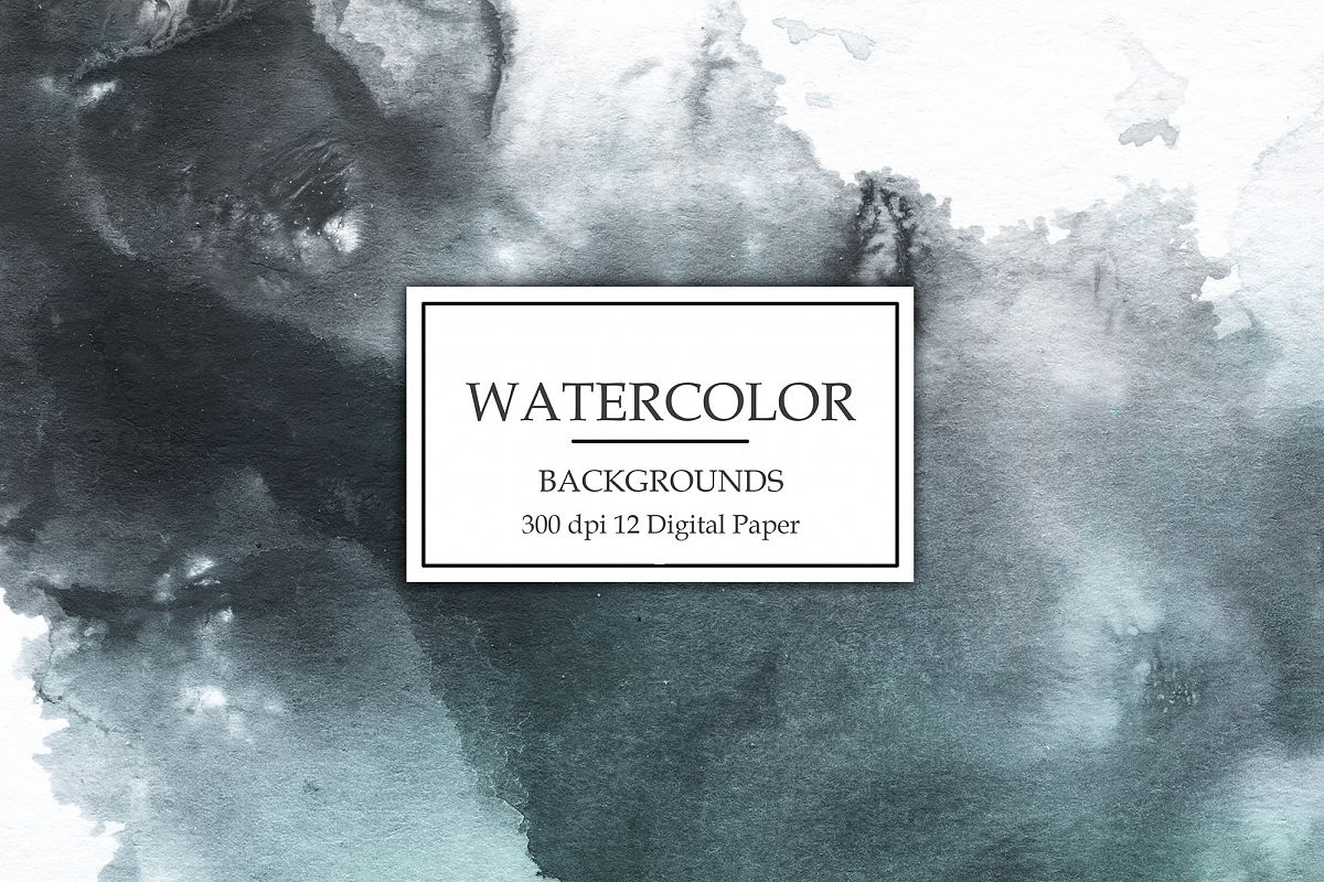 Wedding Watercolor Backgrounds example image 1