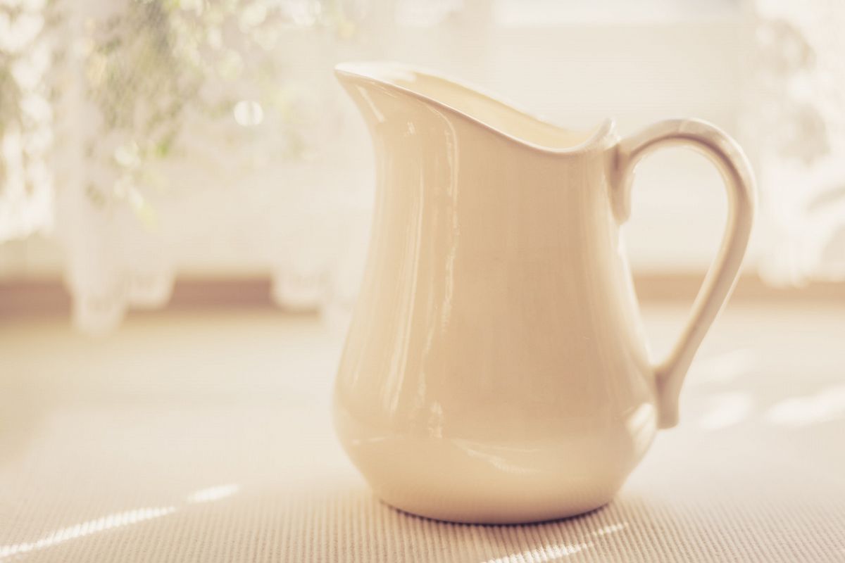 Milk Jug in Soft Light - Warm Tone