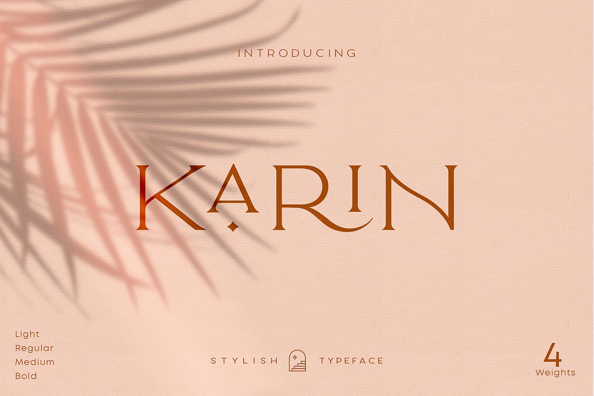 Elegant Karin - Fashion Stylish Typeface example image 1