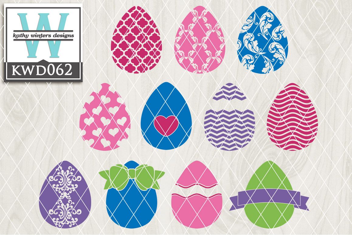 Easter Cutting File KWD062 example image 1