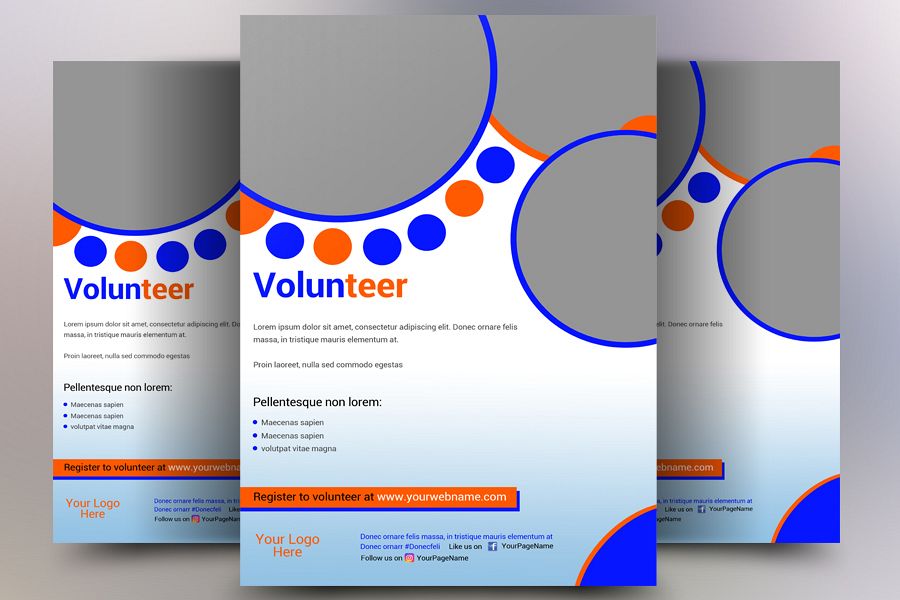 Volunteer Flyer example image 1