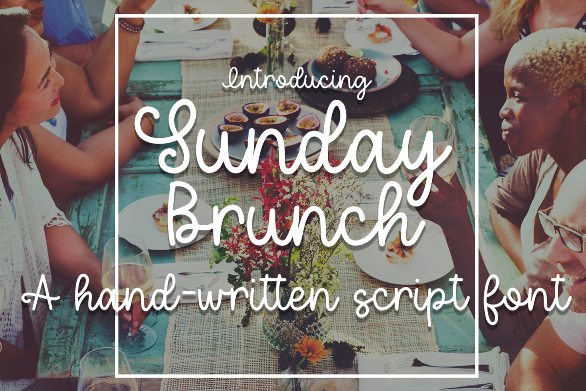 Sunday Brunch - A Hand-Written Script Font example image 1