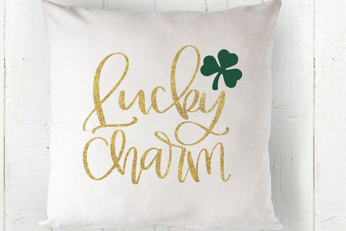 Lucky Charm - Hand Lettered SVG example image 1