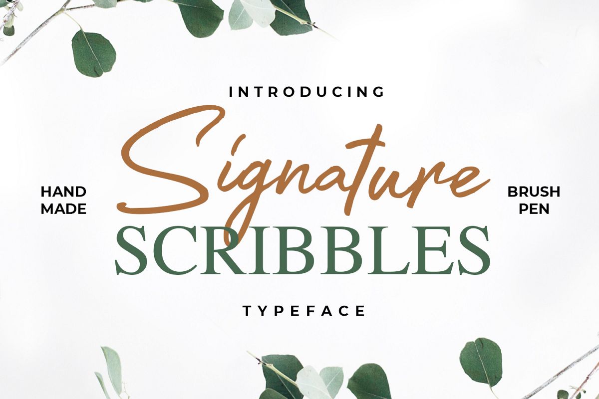 Signature Scribbles example image 1