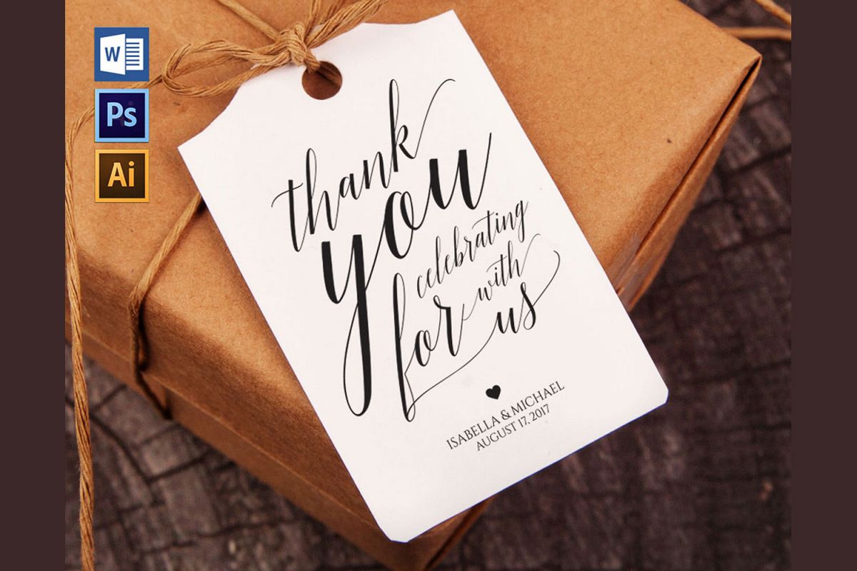 Thank You Tag, TOS_49 example image 1