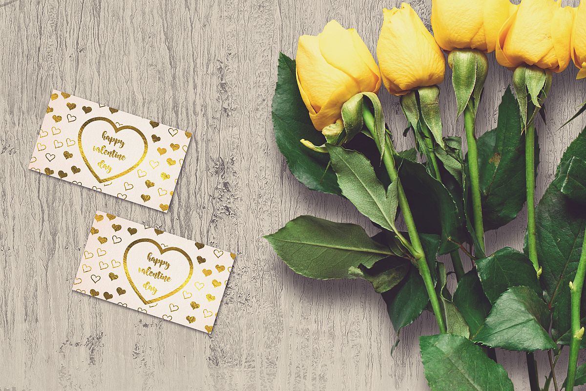 Valentine Card Mock-up #24 example image 1