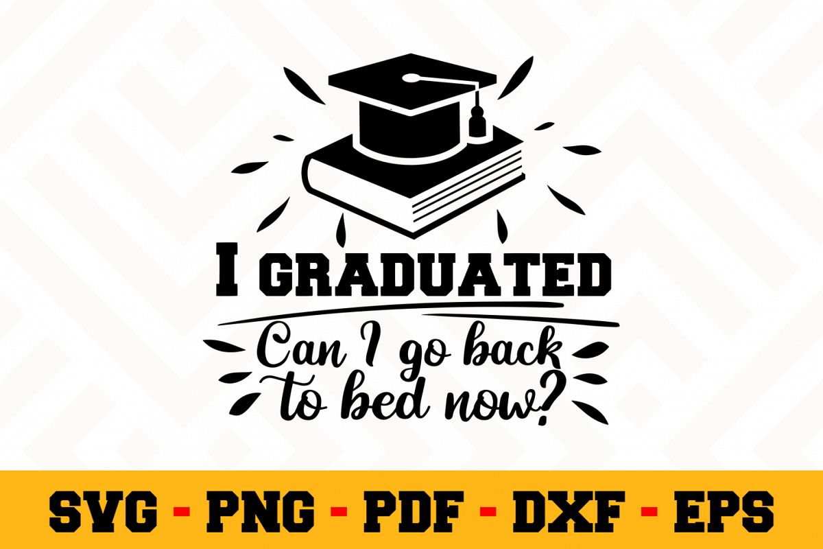 Graduation SVG Design n588 | Graduation SVG Cut File example image 1