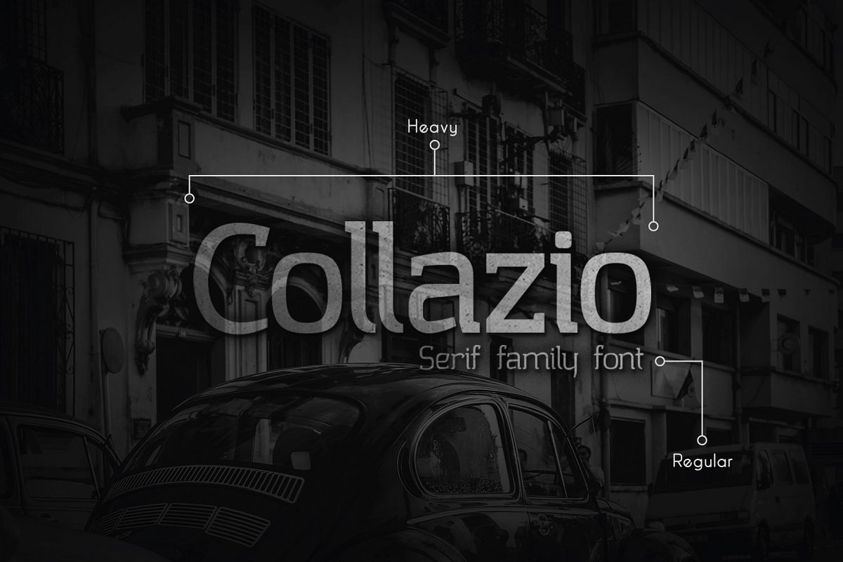 Collazio Serif Family Typeface example image 1