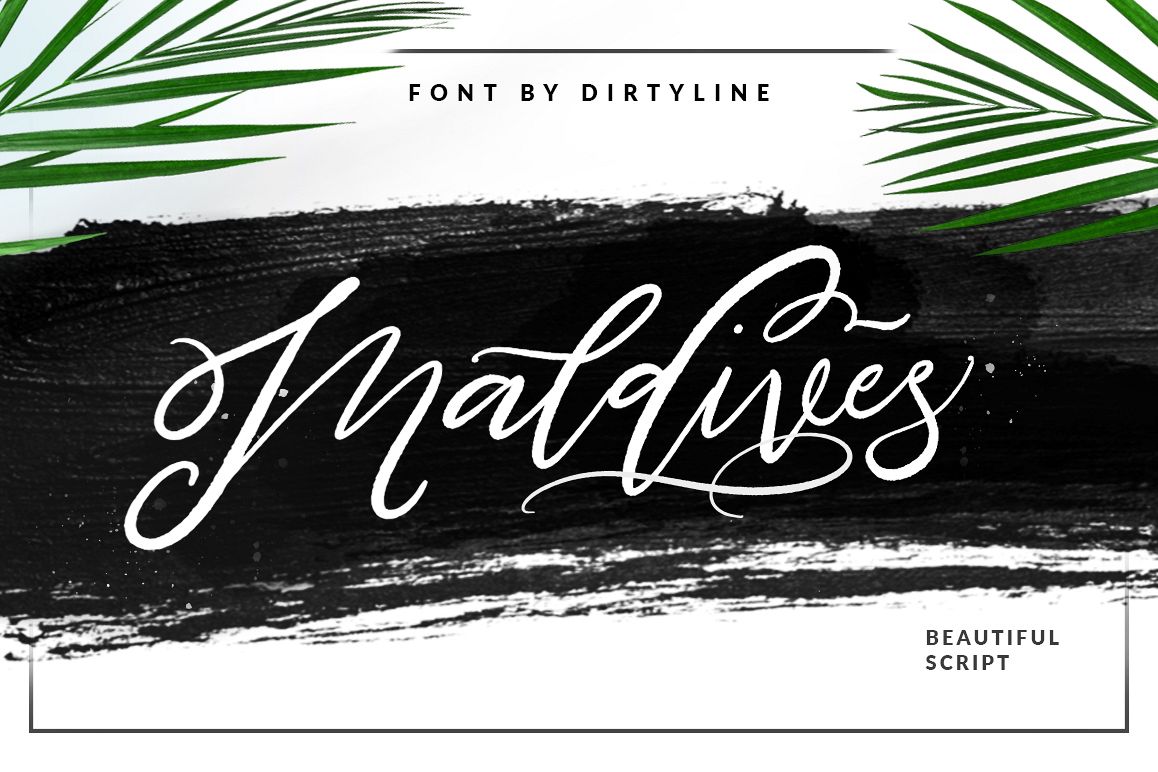 Maldives Script example image 1