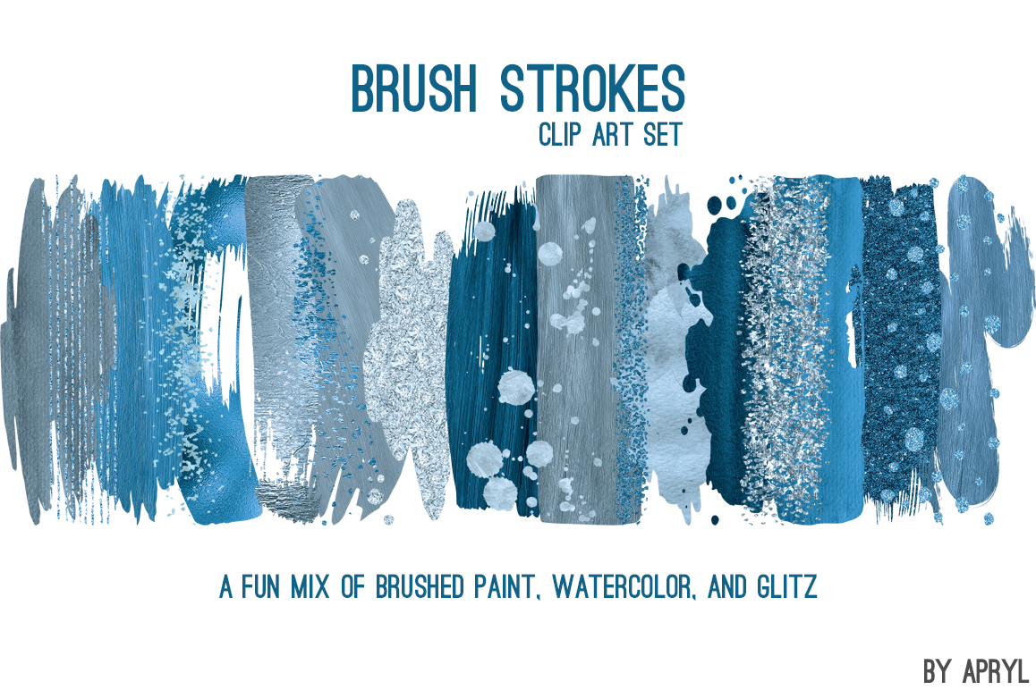 brush stroke clip art