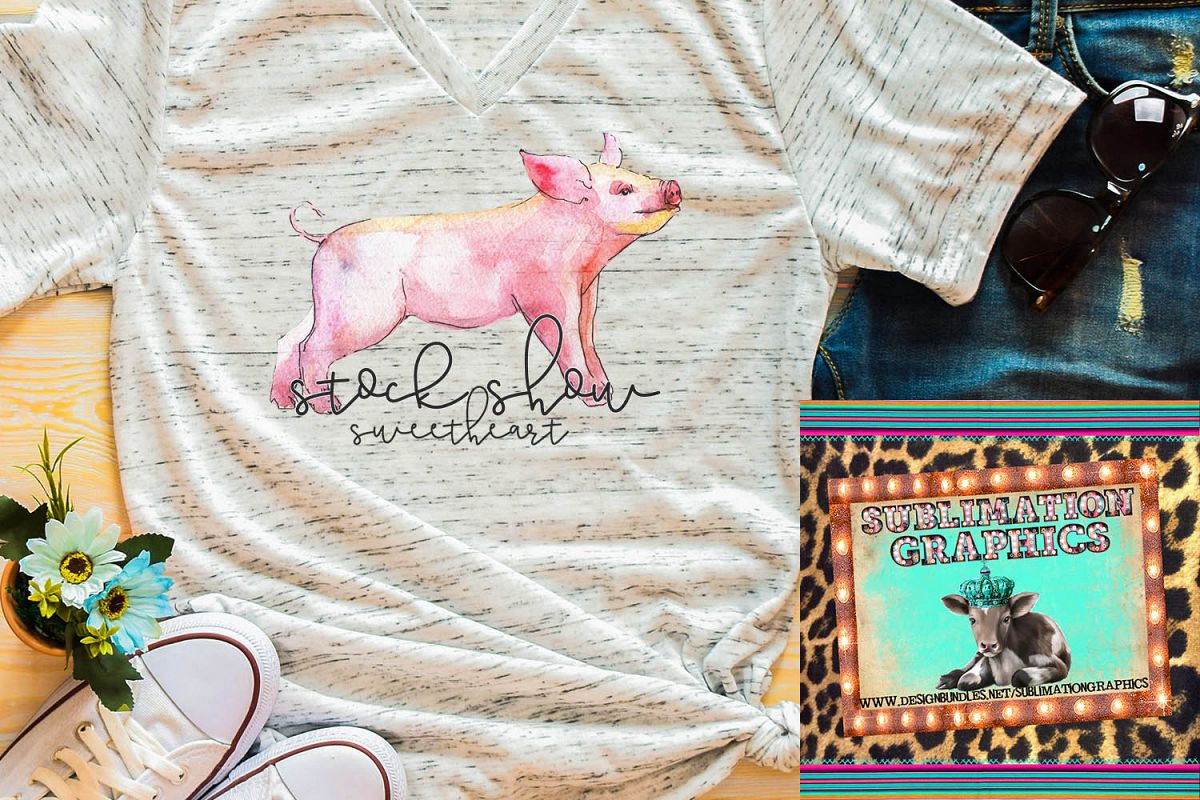 Stock Show Sweetheart Sublimation Digital Download example image 1