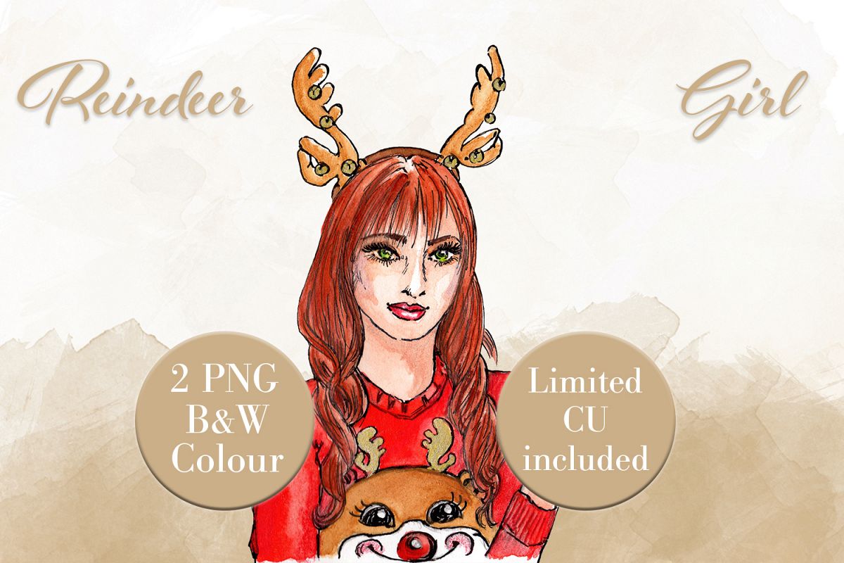 Reindeer Girl example image 1