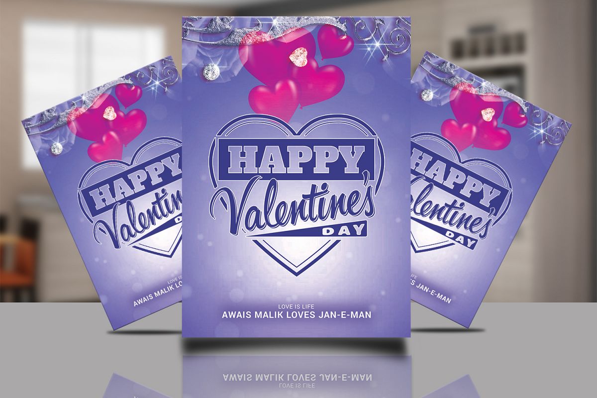 Valentine Flyer Template example image 1