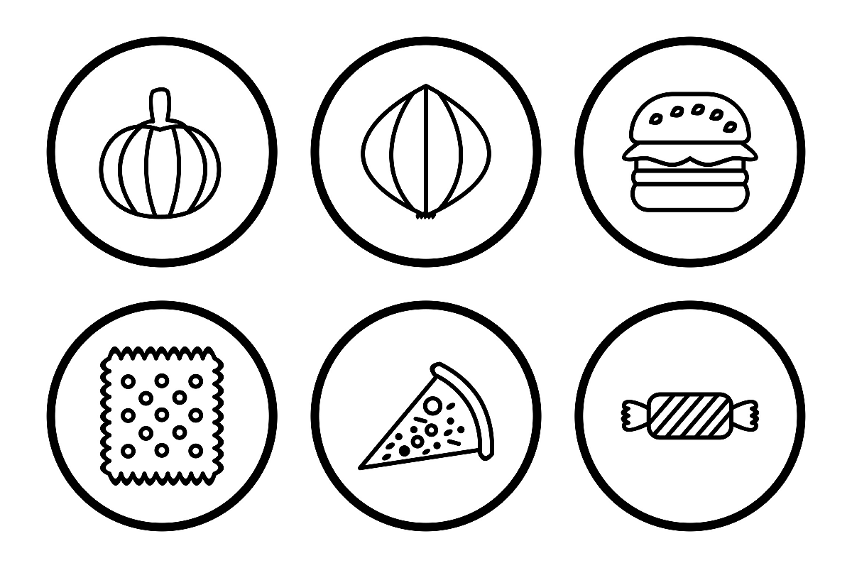 Set Of Food Icons example image 1