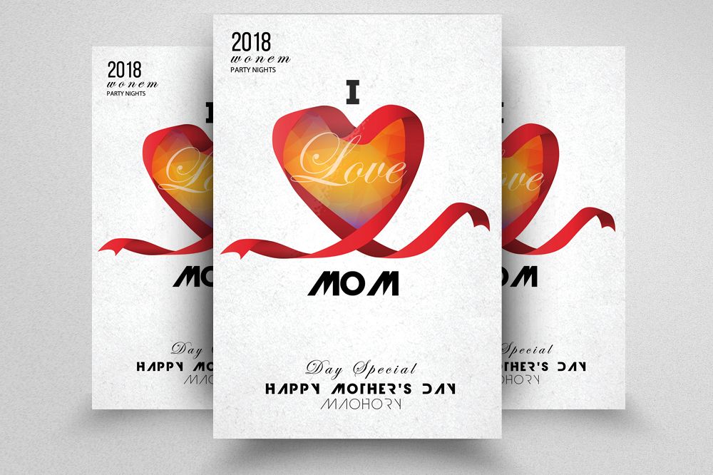 Mothers Day Flyer example image 1