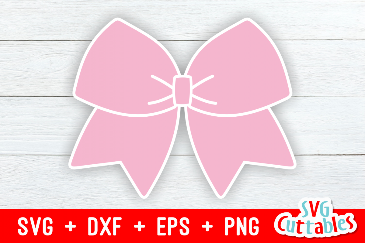 Cheer 3d Bow Svg