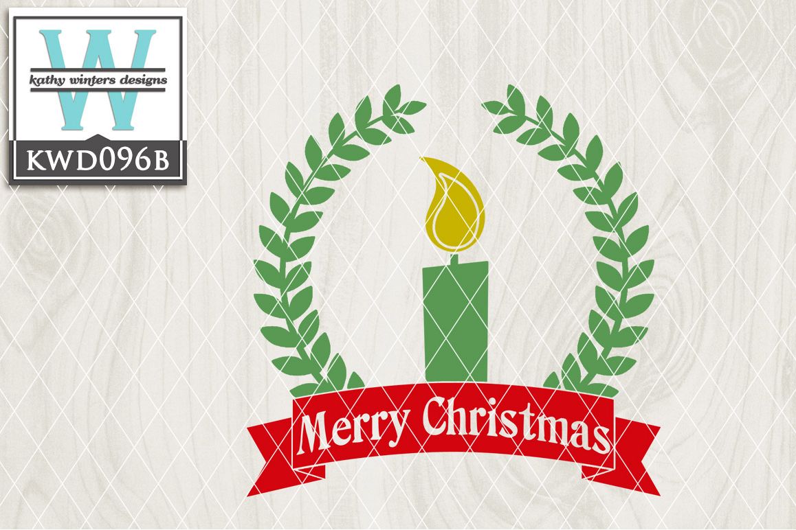 Christmas Cutting File KWD096B example image 1